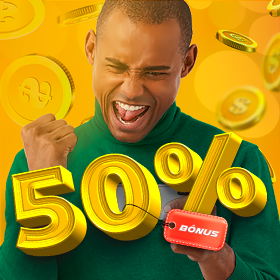 Ganhe 50% de Bônus em Sua Primeira Recarga!